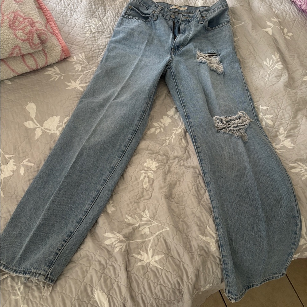 Levi's Light Blue Women's  Jeans 94 baggy